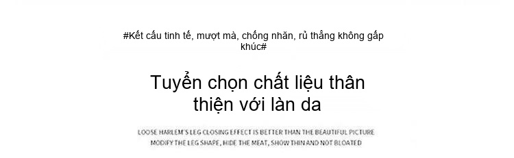 Quần Ống Rộng Nữ Lưng Cao Thu Đông Dáng Suông Co Giãn Thoải Mái Màu Xanh Đen chi tiết 7