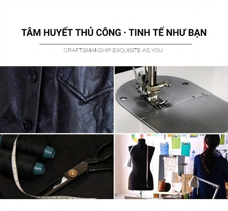 Áo Khoác Da Cừu Nữ Kiểu Ngắn Phong Cách Vintage chi tiết 4