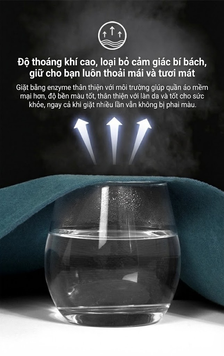 Áo Sơ Mi Tay Dài Nam Cotton Oxford Dáng Ôm Màu Trắng, Xanh Dương, Xám, Xanh Lá... chi tiết 17