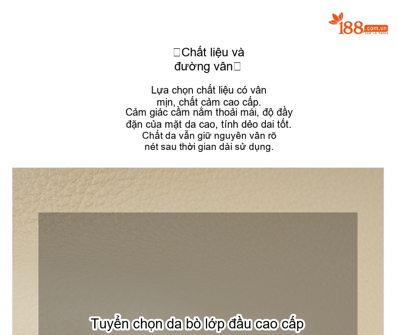Túi Tote Nữ Da Thật Phong Cách Hàn Quốc Sức Chứa Lớn Màu Kem, Xám chi tiết 12