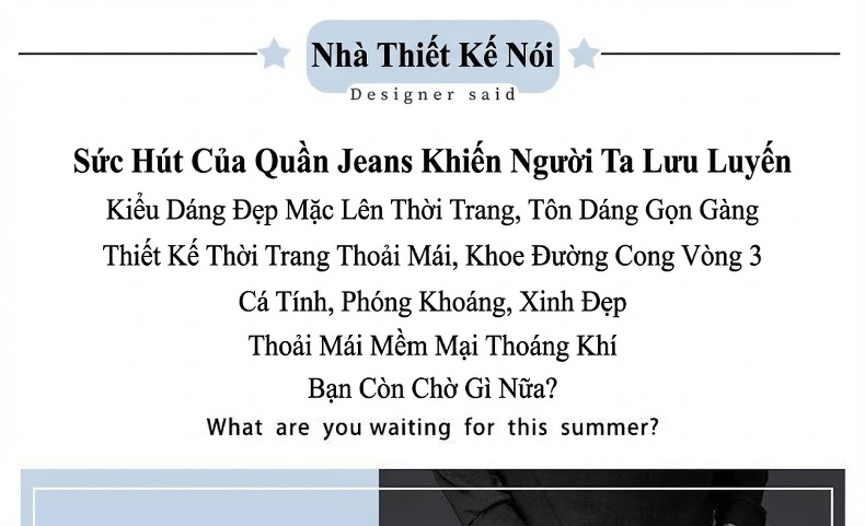 Quần Jean Nam Cotton Co Giãn Dáng Suông Rộng Phong Cách Doanh Nhân Màu Xanh chi tiết 22