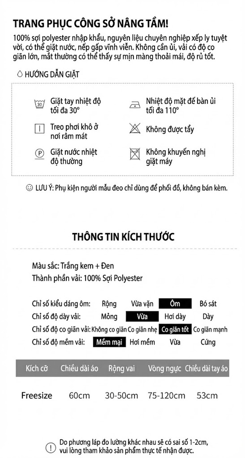 Áo Thun Nữ Dài Tay Miake Ly Gấp Nếp Màu Xanh, Trắng, Xám, Hồng... chi tiết 4