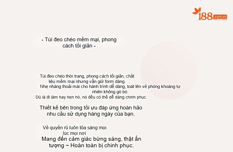 Túi Xách Nữ Da Bò Đeo Chéo Dáng Baguette Phong Cách Pháp Màu Đen, Nâu, Xanh... chi tiết 2