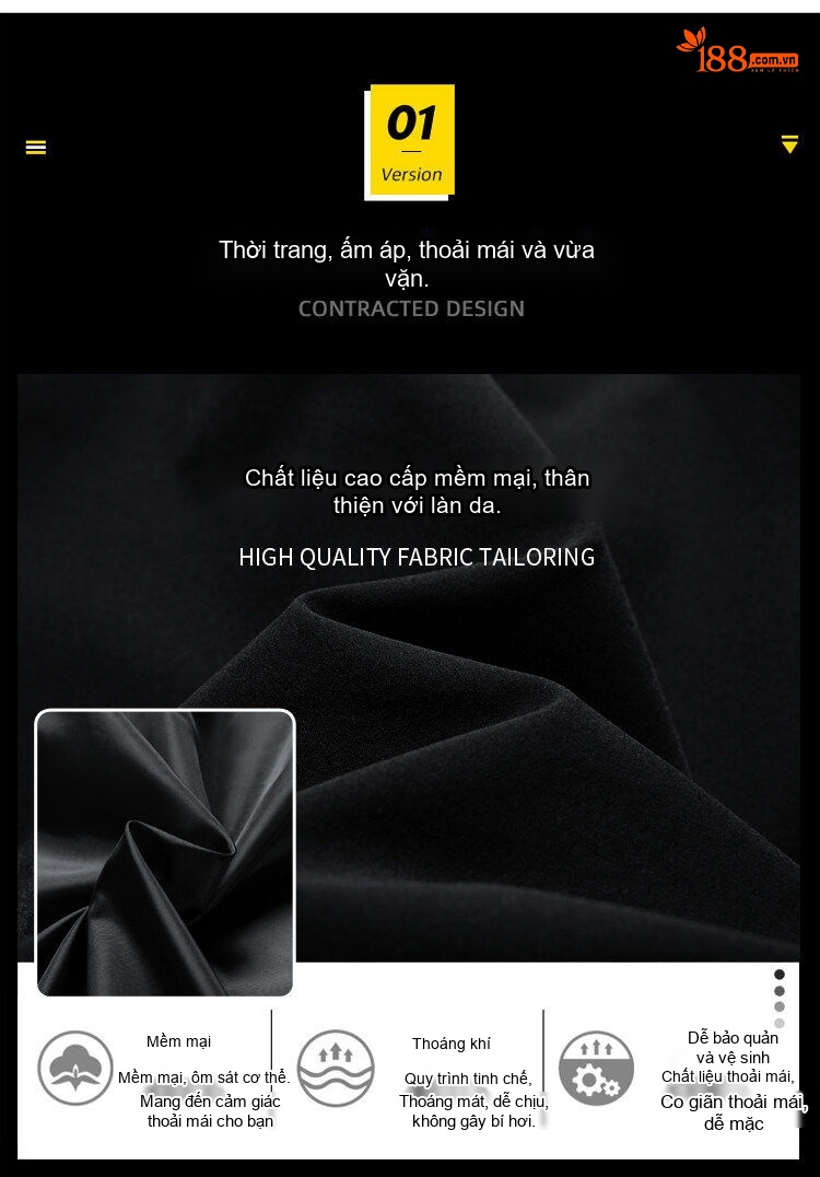 Áo Khoác Nam Dáng Rộng Có Mũ Trùm Đầu Tháo Rời Phong Cách Casual Màu Đen, Xám, Xanh... chi tiết 3
