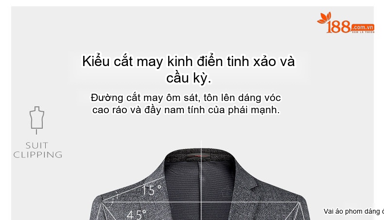 Áo Vest Nam Hàn Quốc Co Giãn Nhẹ Dáng Ôm Vừa Vặn Màu Xanh Than, Xám chi tiết 24