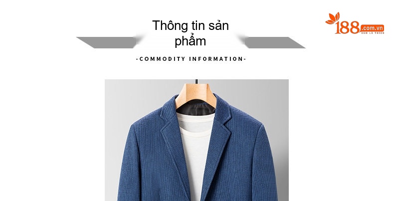 Áo Vest Nam Vải Dệt Kim Cúc Bấm Phong Cách Công Sở Trung Niên Màu Nâu, Xanh Dương, Xám chi tiết 4