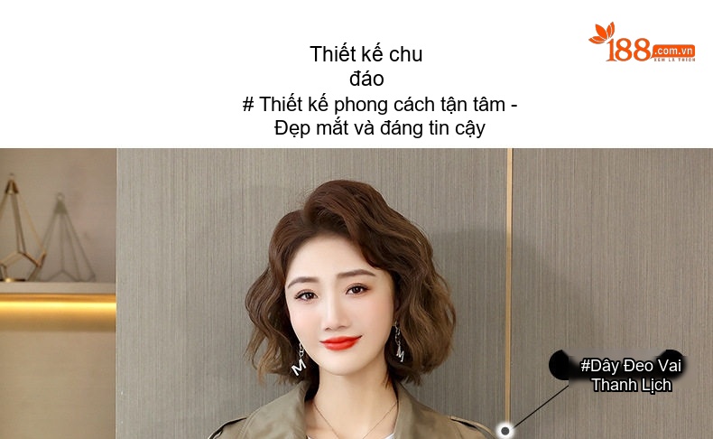 Áo Khoác Gió Nữ Dáng Ngắn Chiết Eo Phong Cách Thời Trang Màu Nâu, Tím chi tiết 2