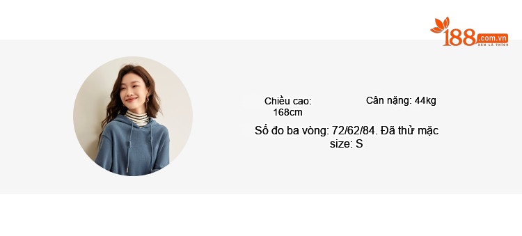 Váy Thun Nữ Dáng Suông Có Mũ Trùm Đầu Phối Màu Sọc Phong Cách Thể Thao Màu Xanh Lam chi tiết 7