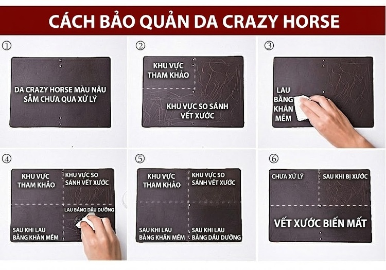 Ví Dài Nam Da Bò Sáp Khóa Gài Nhiều Ngăn Phong Cách Retro Màu Nâu, Xám, Xanh... chi tiết 2