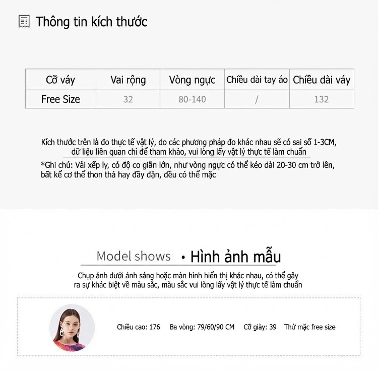 Váy liền thân Nữ In Họa Tiết Lồng Đèn Dáng Dài Phong Cách Hàn Quốc Màu Cam, Đỏ chi tiết 9
