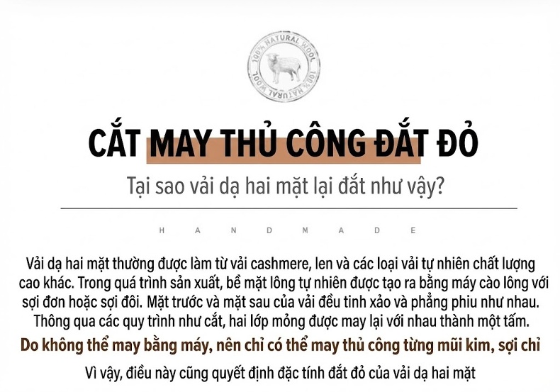 Áo Khoác Dạ Nam Hai Mặt Dáng Ôm Vừa Vặn Màu Xám chi tiết 27