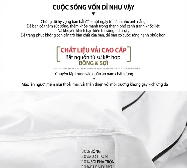 Áo Sơ Mi Nam Tay Dài Thiết Kế Sọc Phối Dây Đeo Thời Trang Màu Trắng, Đen chi tiết 4
