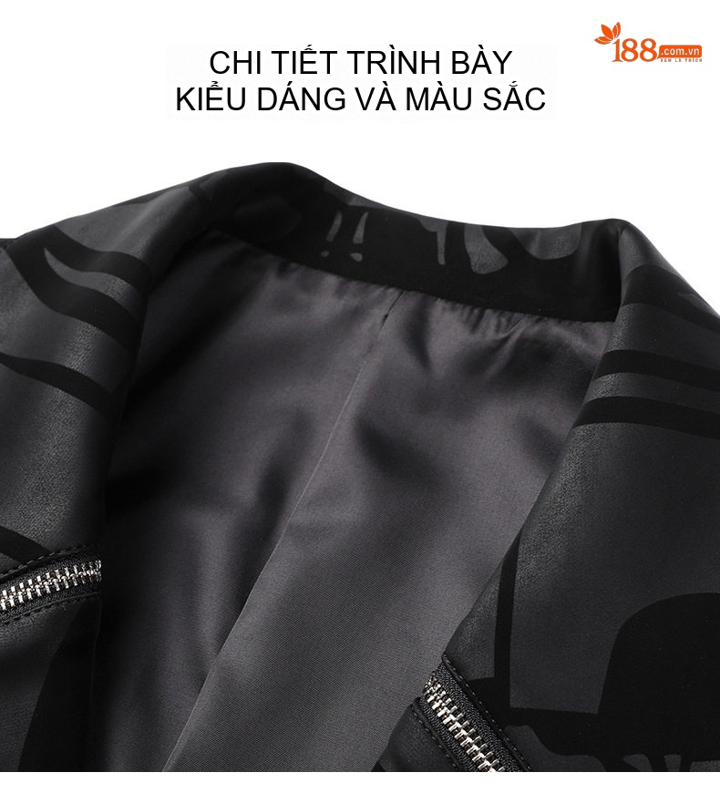 Áo Khoác Da Nam Dáng Dài Cổ chữ Vest Form Ôm Phong Cách Hàn Quốc Màu Đen chi tiết 11