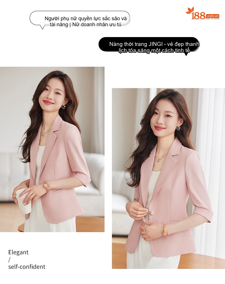 Áo Vest Nữ Tay Lỡ Dáng Ôm Phong Cách Hàn Quốc Màu Trắng, Hồng, Xanh Nhạt chi tiết 14