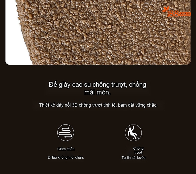 Giày Lười Nam Da Bò Chiều Cao Đế Khoảng 3cm Màu Nâu, Đen chi tiết 15