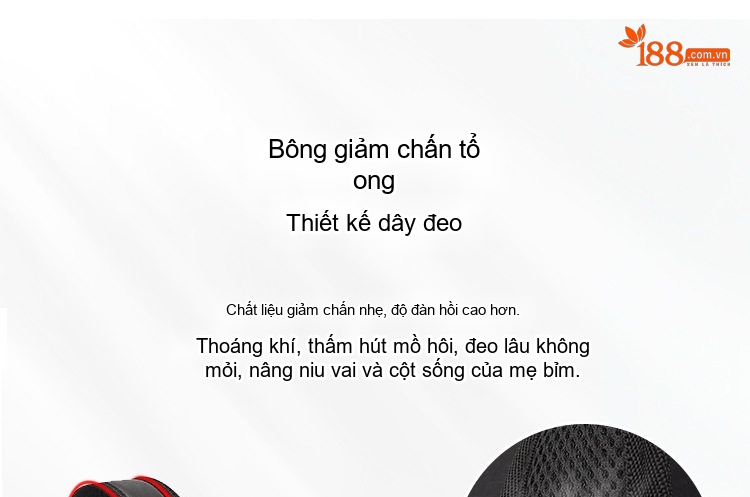 Balo mẹ bỉm sữa da bóng chống thấm, ngăn cách nhiệt bình sữa, ngăn đồ ướt riêng biệt chi tiết 9