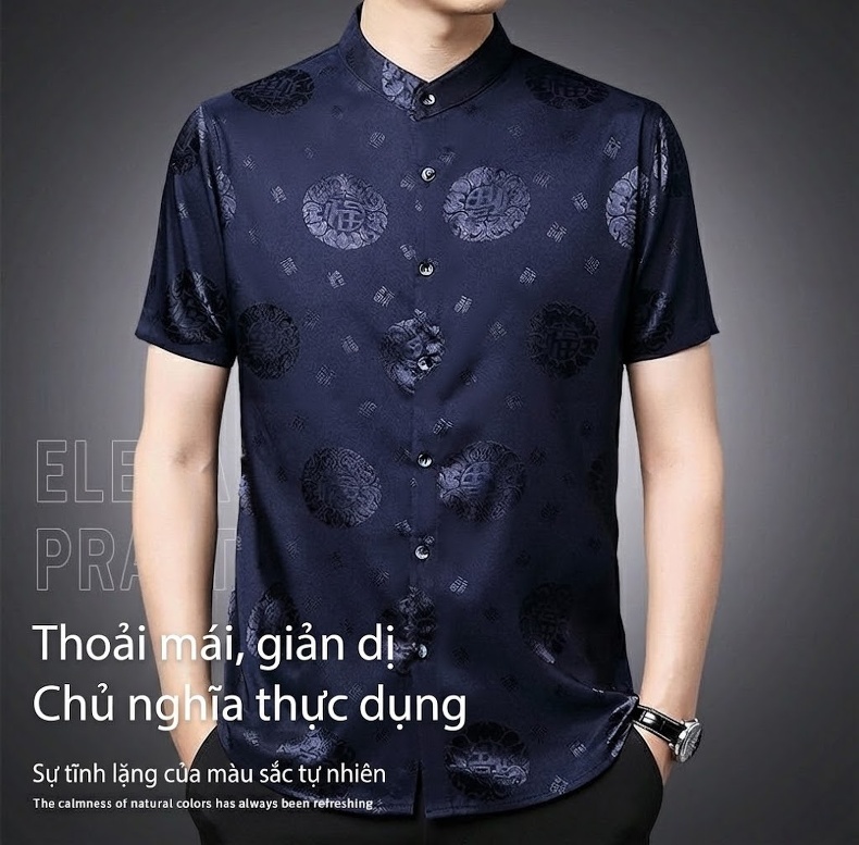 Áo Khoác Dạ Nam Dáng Dài Cổ Lông Rời Doanh Nhân Phong Cách Lịch Lãm Màu Đen chi tiết 1