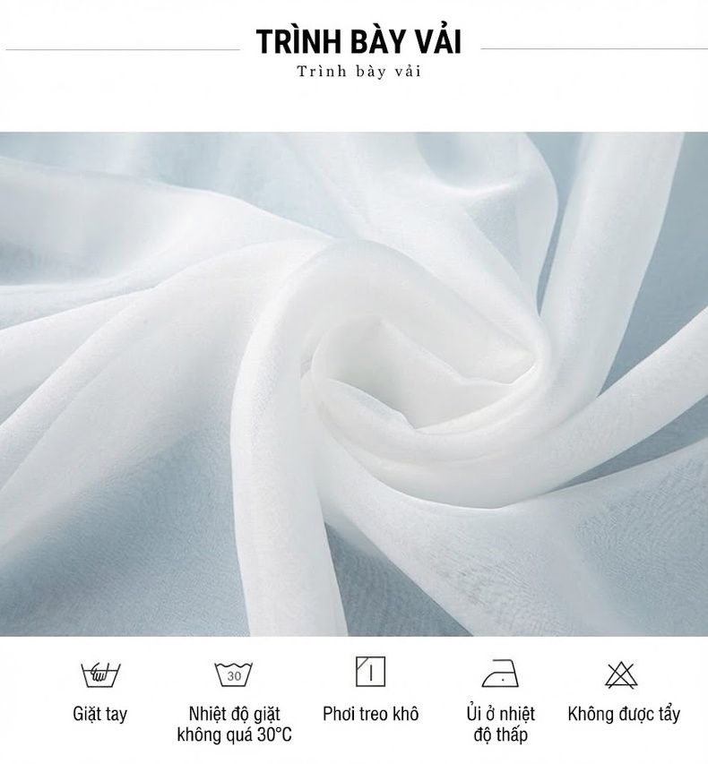 Váy Lụa Tằm Tơ Dáng Dài Chữ A Phong Cách OL Đi Biển Du Lịch Màu Trắng chi tiết 5