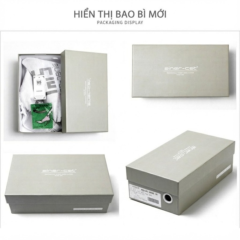Giày Cao Gót Nữ Mũi Nhọn Đính Đá Chiều Cao Đế 6cm Màu Bạc chi tiết 27