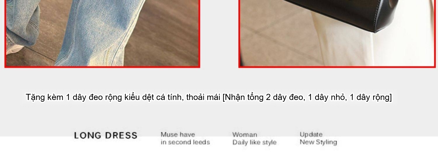 Túi Đeo Chéo Nữ Da Bò Mini Cầm Tay Retro Màu Nâu, Kem chi tiết 3