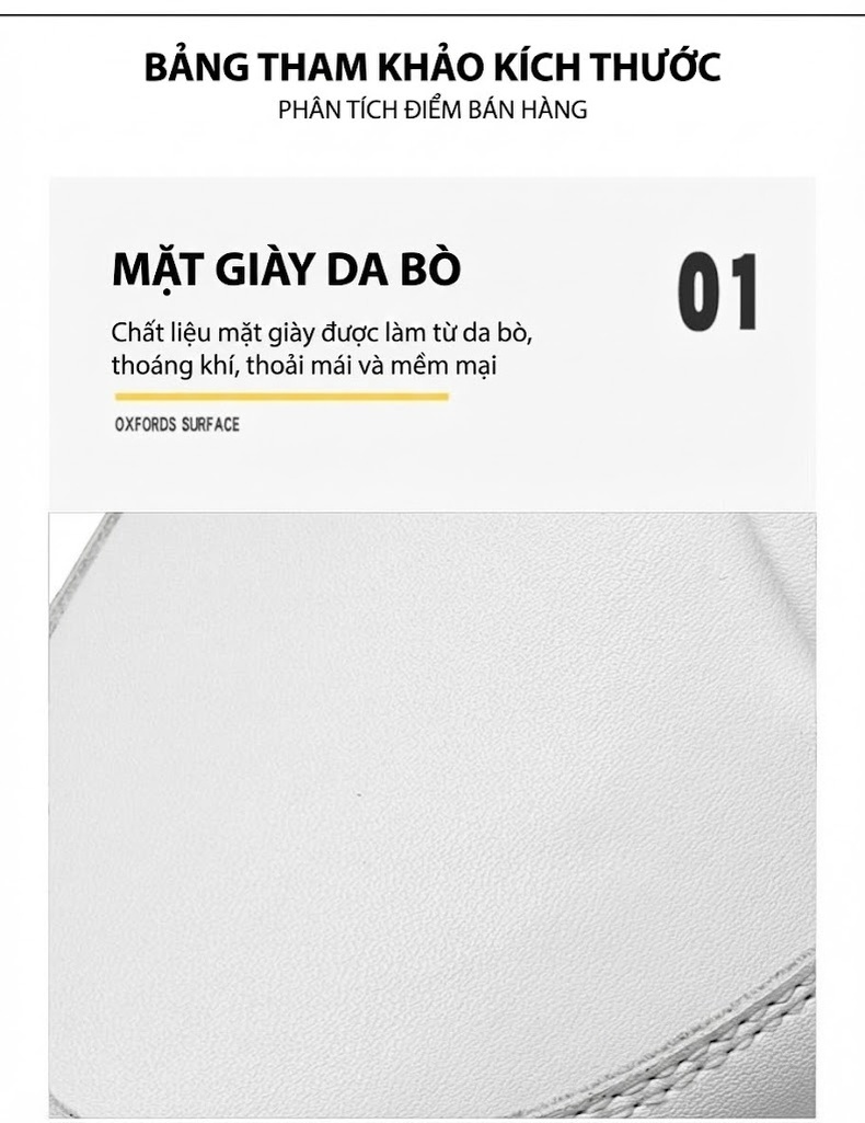 Giày Thể Thao Nam Đế Cao 6cm Phong Cách Casual Màu Đen, Trắng chi tiết 8