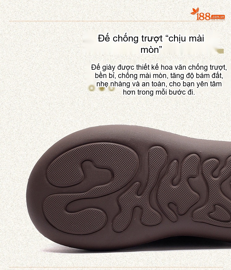 Giày Boot Nữ Da Bò Cổ Ngắn Phong Cách Anh Quốc Chiều Cao Đế Khoảng 5cm Màu Đen, Nâu chi tiết 5