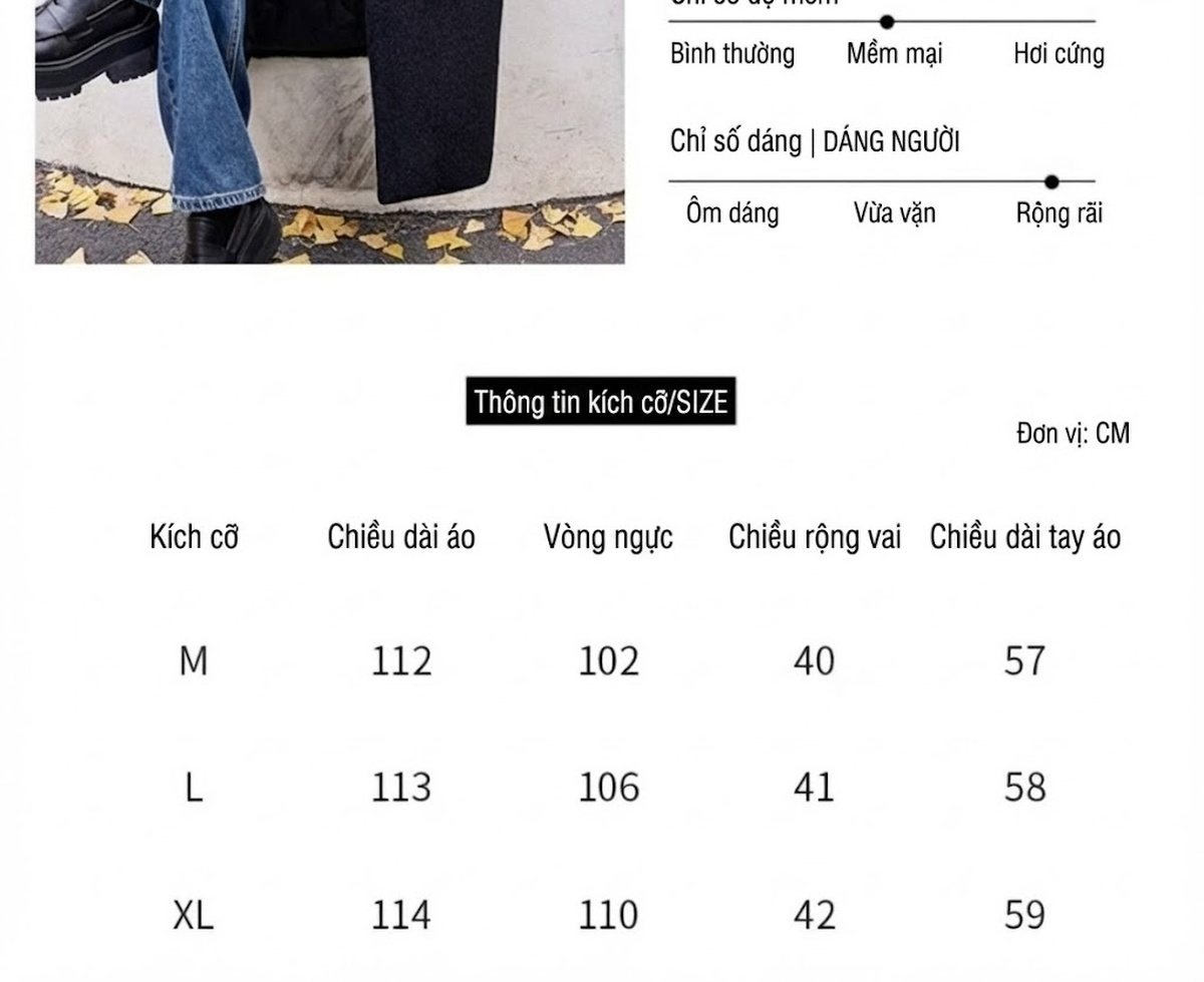 Áo Khoác Phao Lông Vũ Nữ Dáng Dài Phong Cách Hàn Quốc Thời Trang Màu Đen, Nâu chi tiết 23