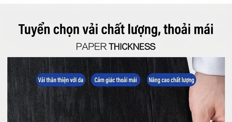 Quần Ống Rộng Nam Dáng Thể Thao Vải Sọc Ziczac Phong Cách Retro Mỹ chi tiết 3
