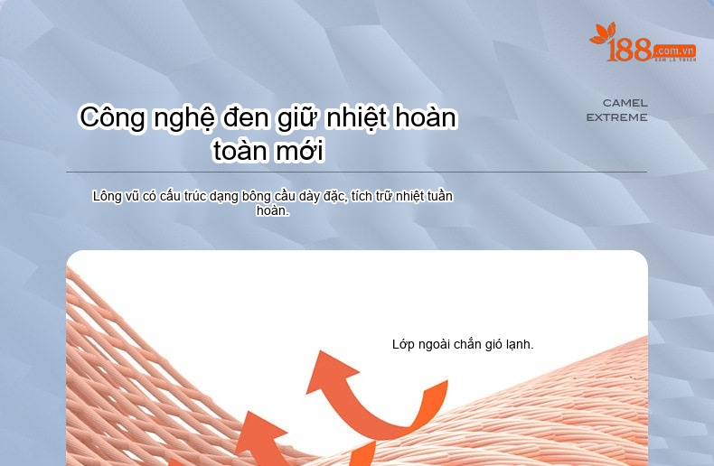 Áo Khoác Phao Lông Vũ Nam Có Mũ Trùm Đầu Giữ Ấm Chống Gió Tháo Rời Màu Đen, Xám, Xanh Olive chi tiết 3