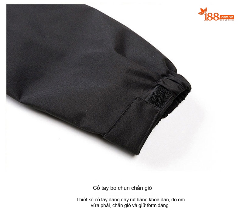 Áo khoác gió nam mỏng nhẹ chống nước có mũ trùm đầu chi tiết 31