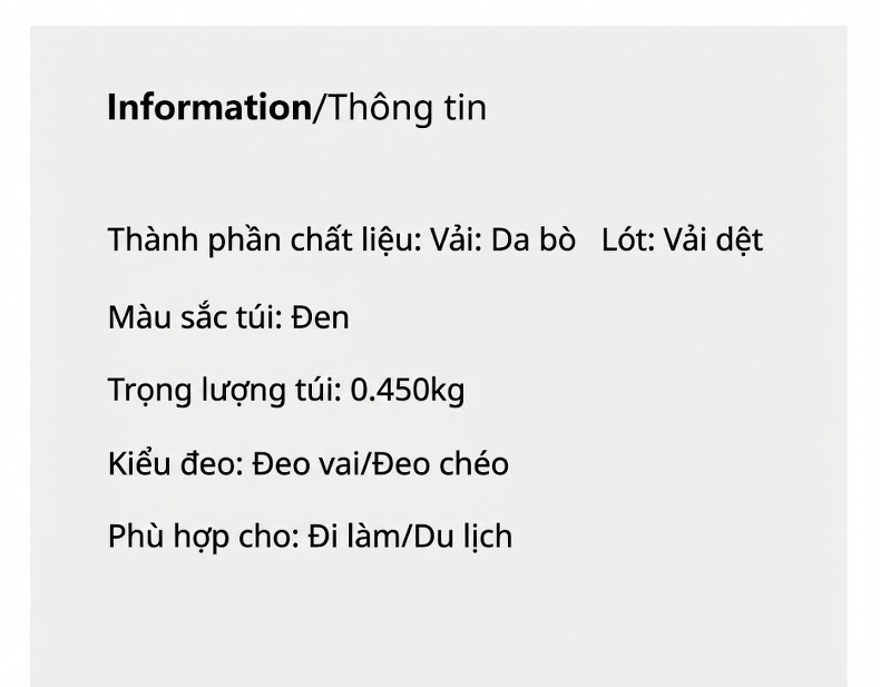 Túi Đeo Vai Nữ Da Bò Dáng Vỏ Sò Họa Tiết Da Báo Đựng Vừa A4 Màu Đen chi tiết 4