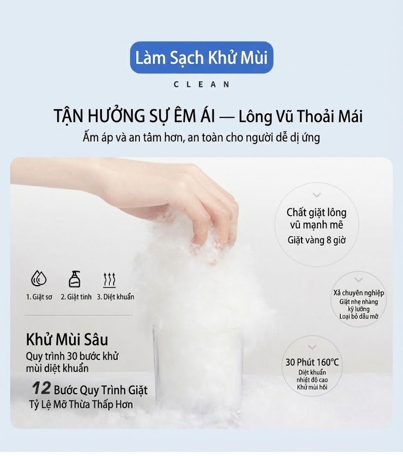 Áo Khoác Nam Lông Cừu Có Mũ Lót Lông Vũ Ấm Áp Màu Nâu, Đen chi tiết 7