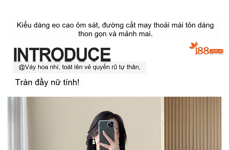 Váy Liền Thân Nữ Dáng Dài Tay Lỡ Chiết Eo Phong Cách Thanh Lịch Màu Đen chi tiết 2