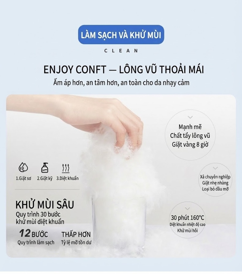 Áo Khoác Phao Nam 90% Lông Vũ Áo Sơ Mi Cổ Bẻ Dáng Ôm Màu Nâu, Đen chi tiết 8