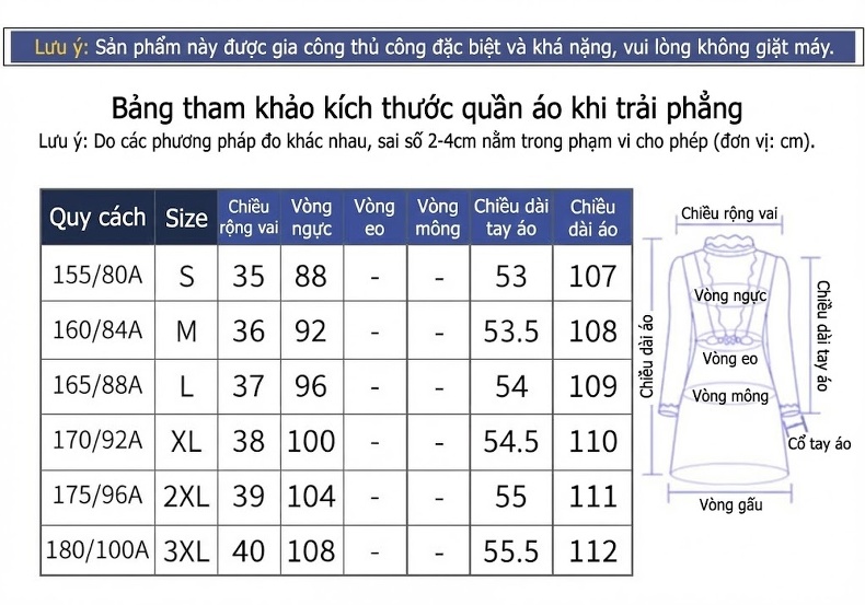 Áo Khoác Dạ Nữ Dáng Dài Cổ chữ Vest Hai Hàng Khuy Thắt Eo Màu Nâu chi tiết 2