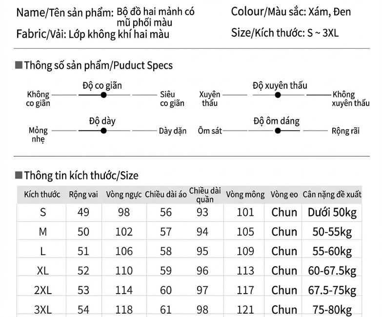 Bộ đồ thể thao nữ thu đông dáng rộng quần ống rộng phong cách thời trang chi tiết 9