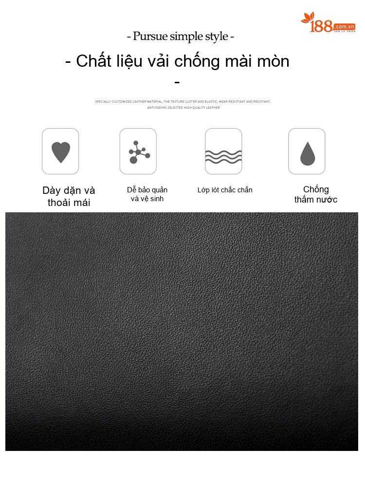 Túi Đeo Chéo Nữ Da Mềm Quai Xách Tay Thiết Kế Thanh Lịch Màu Đen, Đỏ Rượu, Trắng Kem, Nude chi tiết 5