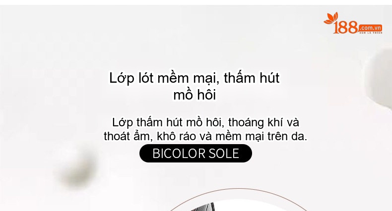 Giày Tây Buộc Dây Nam Da Bóng Ba Lỗ Chiều Cao Đế Khoảng 3cm Màu Đen, Nâu chi tiết 8