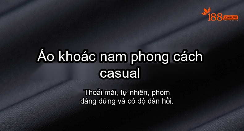 Áo Khoác Nam Cổ Bẻ Công Sở Kiểu Áo Gió Mỏng Nhẹ Màu Đen chi tiết 1