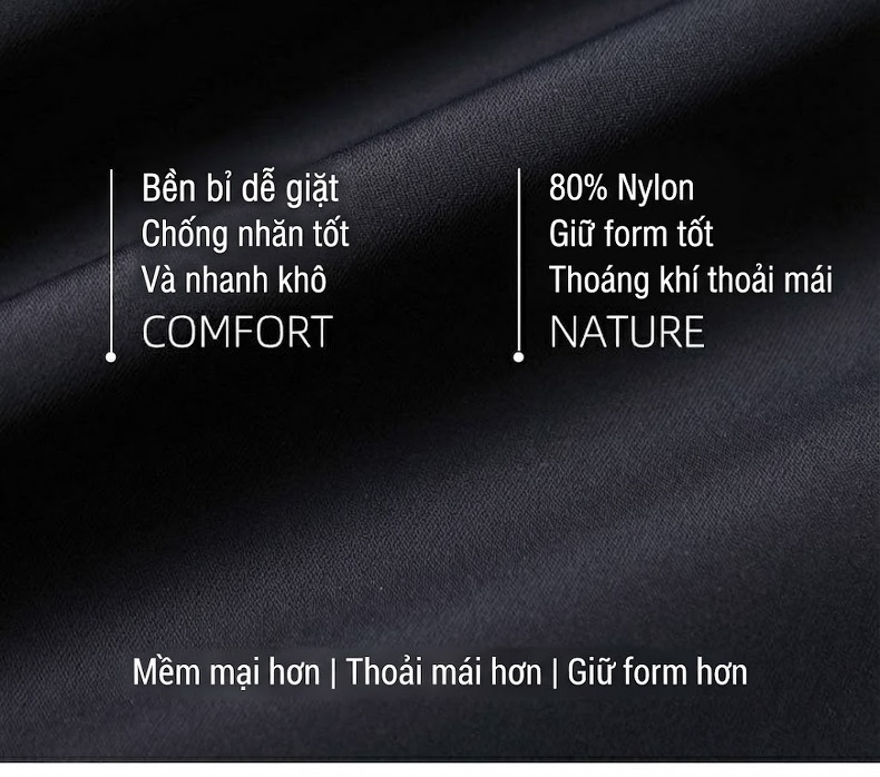 Áo Khoác Nam Cổ Bẻ Công Sở Kiểu Áo Gió Mỏng Nhẹ Màu Đen chi tiết 2