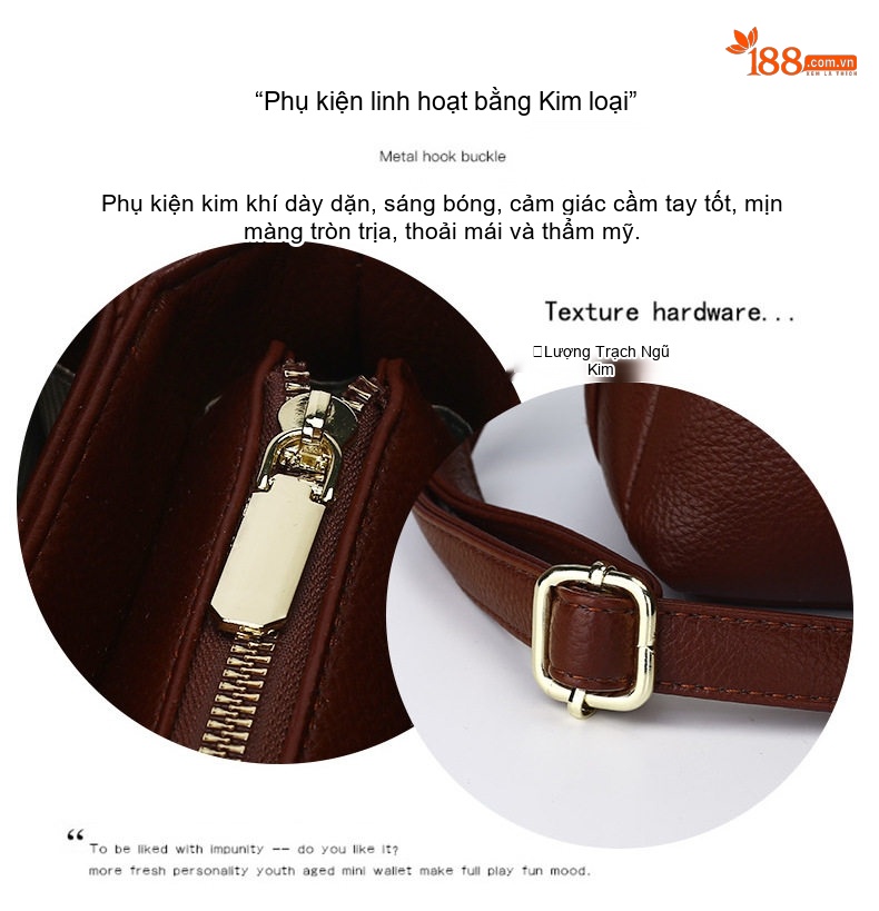 Túi Xách Tay Nữ Da Mờ Phong Cách Thời Trang Công Sở Dung Tích Lớn Màu Nâu, Đen chi tiết 9