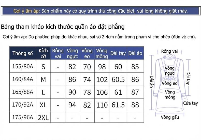 Váy Suông Nữ Tay Dài Cổ Tàu Thêu Hoa, Khóa Gài, Phong Cách Tân Cổ Điển Màu Hồng, Đen chi tiết 1