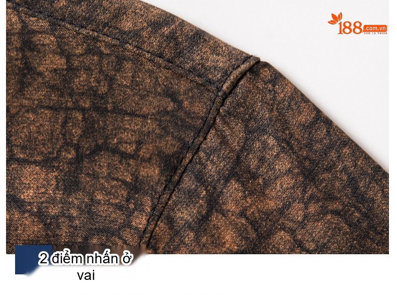 Áo Sơ Mi Nam Tay Ngắn Lụa Tơ Tằm Hương Vân Sa Trung Niên Phong Cách Casual Màu Đỏ Rượu, Đen, Nâu chi tiết 15