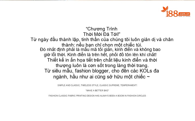 Túi Đeo Chéo/Xách Tay Nữ Hình Thùng Nước In Họa Tiết Thời Trang Màu Nâu chi tiết 2