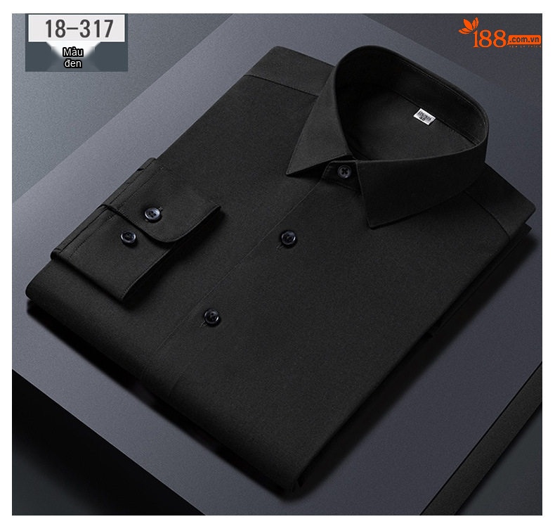 Áo Sơ Mi Dài Tay Nam Thoáng Khí Mùa Hè Cotton Lụa Gân Màu Trắng, Hồng, Xám Xanh, Xanh Dương... chi tiết 12