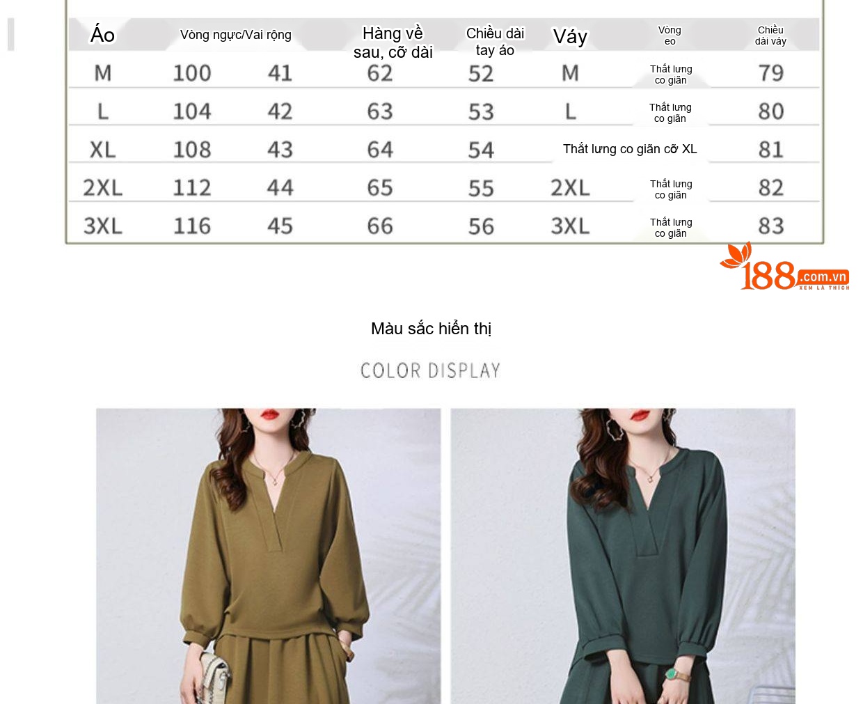 Váy Bộ Nữ Thu Đông dáng chữ A Thiết Kế Thời Trang Màu Tím, Xám, Xanh, Vàng chi tiết 2
