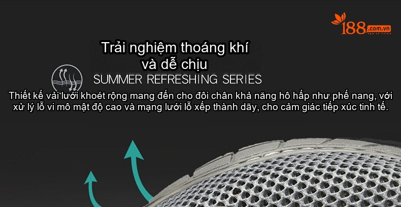 Giày Thể Thao Nam Lưới Thoáng Khí Đế Cao 3 cm chi tiết 5
