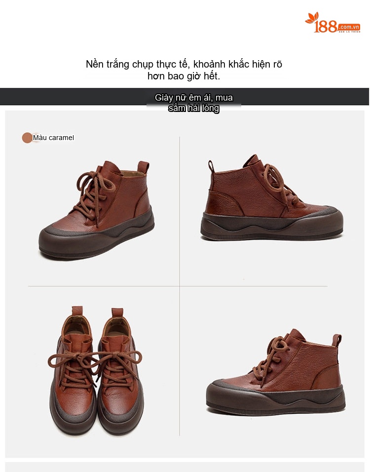 Giày Chelsea Boot Nam Da Bò Khóa Kéo Bên Hông Chiều Cao Đế Khoảng 4cm Màu Đen, Nâu chi tiết 14