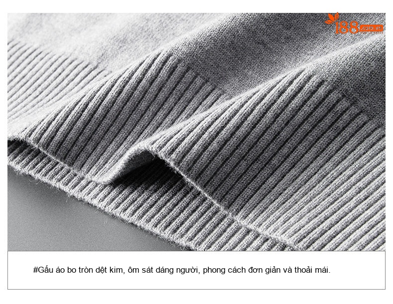 Áo Len Nam Cổ Lọ Dệt Kim Lót Lông Dày Dặn Phong Cách Hàn Quốc Màu Be, Xám, Đen, Xanh... chi tiết 30