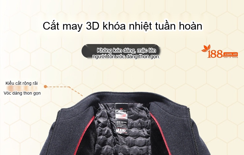 Áo Khoác Nam Cổ Trụ Lót Lông Cừu Mùa Thu Đông Màu Đen, Xanh Navy, Xám chi tiết 10